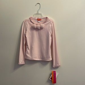 Kate Mack Pink Petit Fours 3-Piece Set—Shirt, Leggings and Tutu Skirt Sz 6X NWT